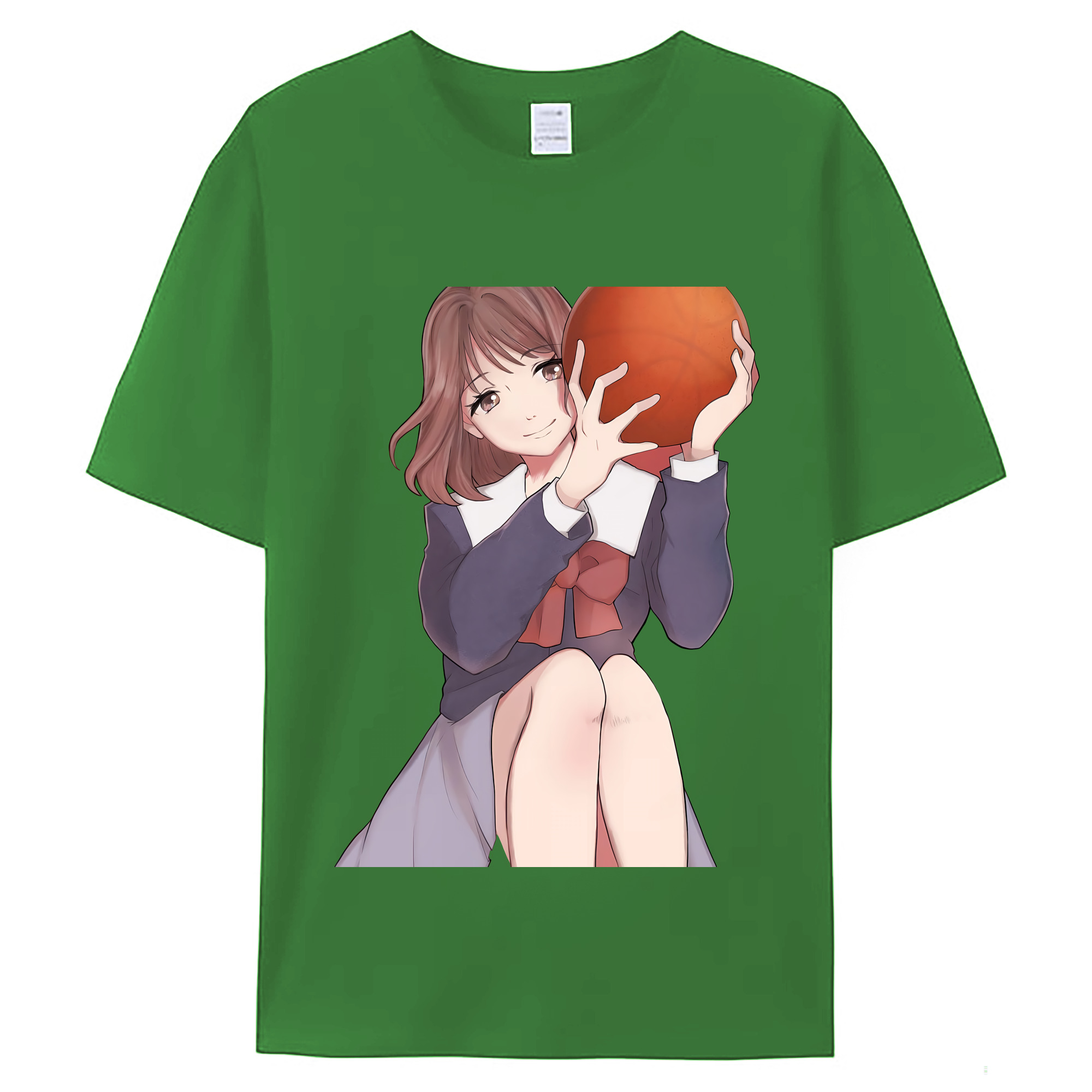 （画像用） SLAM DUNK／スラムダンク レディースカジュアルプリントTシャツ（綿100％）